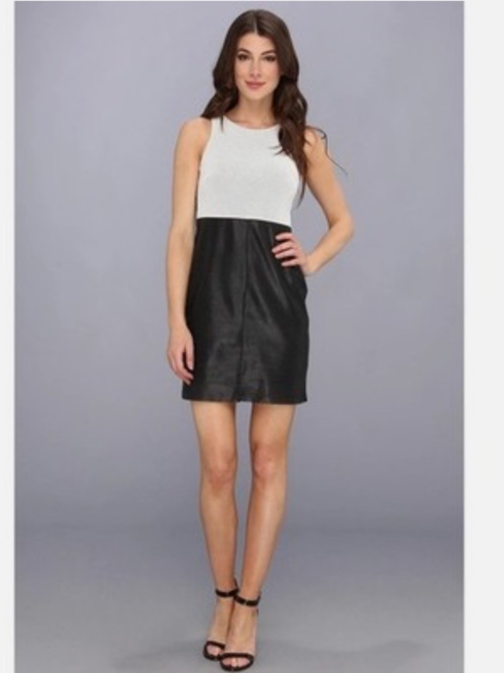 Bailey 44 Casablanca
Perforated Faux Leather
Dress,